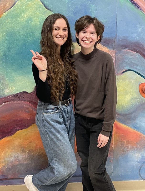 Massasoit Theatre Company students smiling.