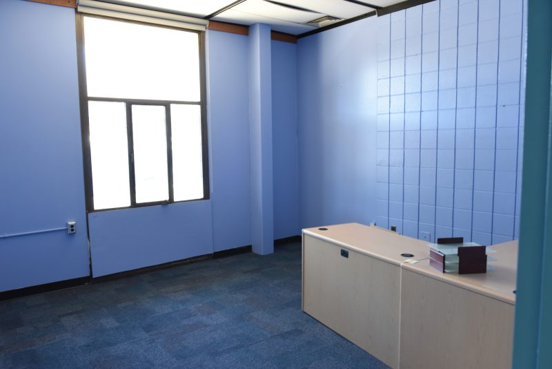 empty classroom