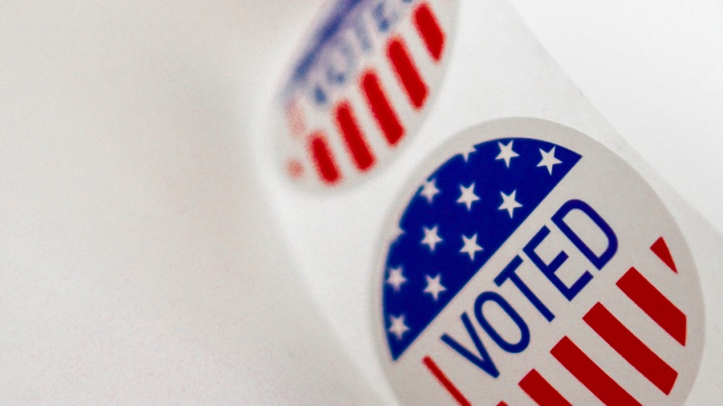 i voted button